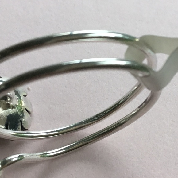 Clearance $22, Sterling Silver Adjustable Double Sunflower Ring - Picture 16 of 16